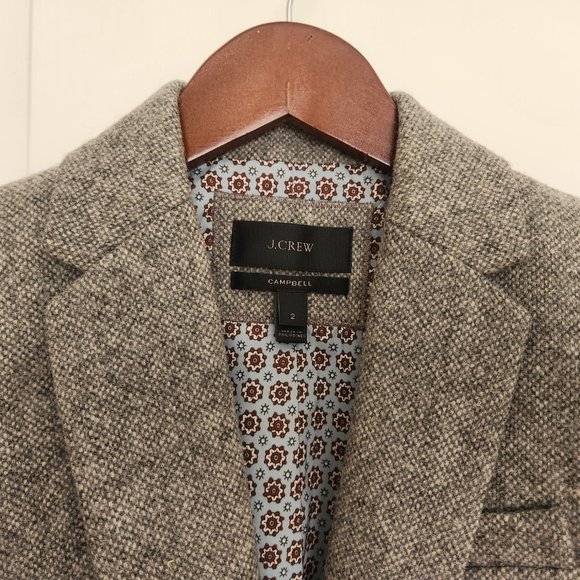 J. Crew Jackets & Blazers - NWOT J. Crew Donegal Wool Blazer in Heather Graphite Tweed